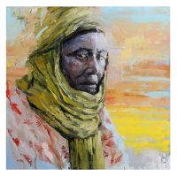 Nameless,oil on canvas,100x100cm